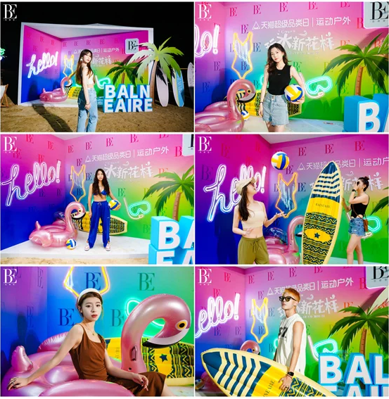 中国高端泳装品牌BE范德安潮流三亚快闪引爆盛夏