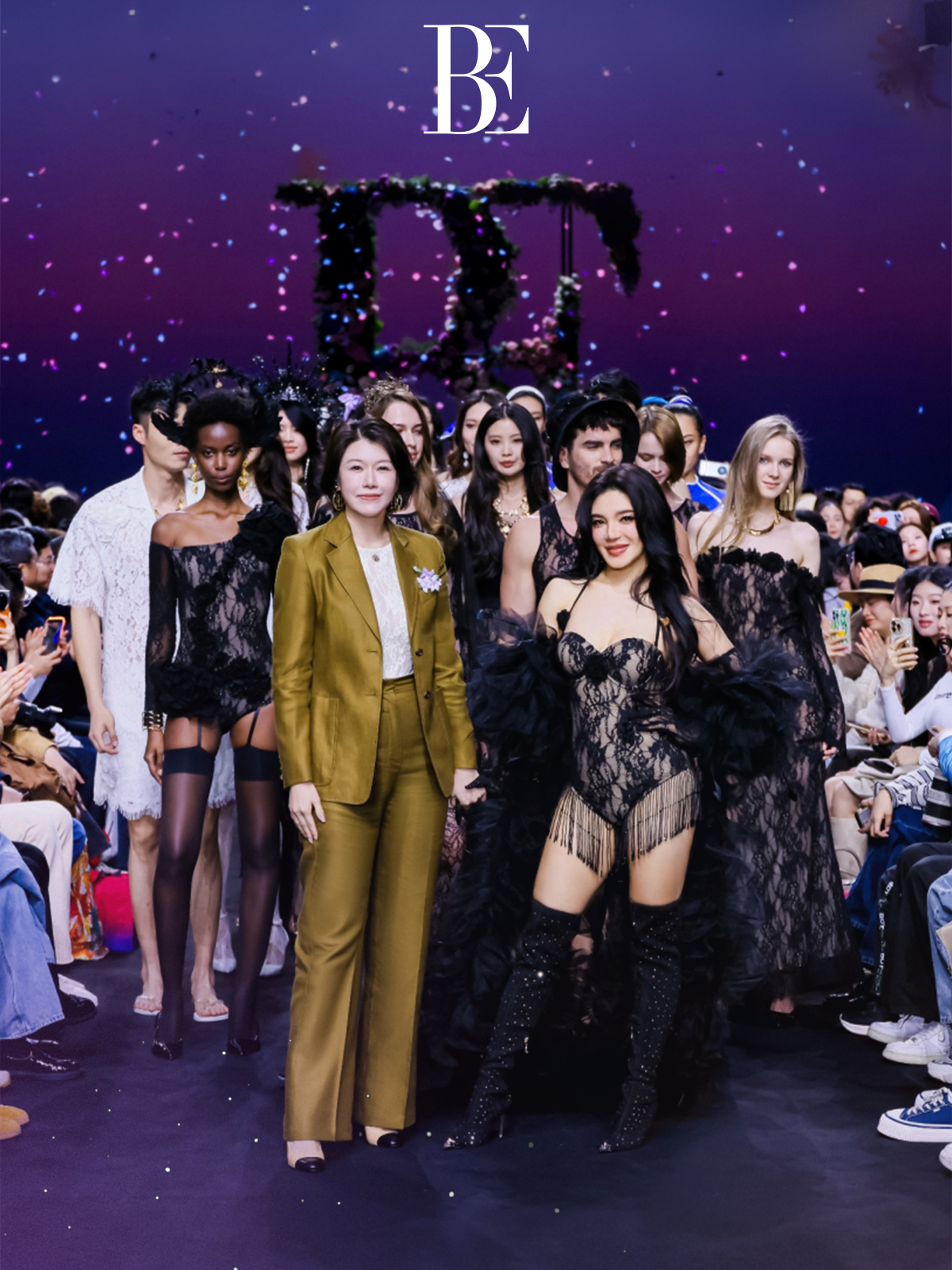BE范德安「海洋生色·繁花之镜」登陆上海时装周